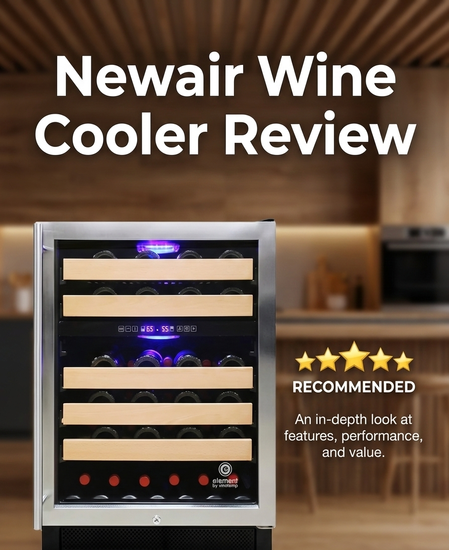 NewAir Wine Cooler Collection in Modern Kitchen