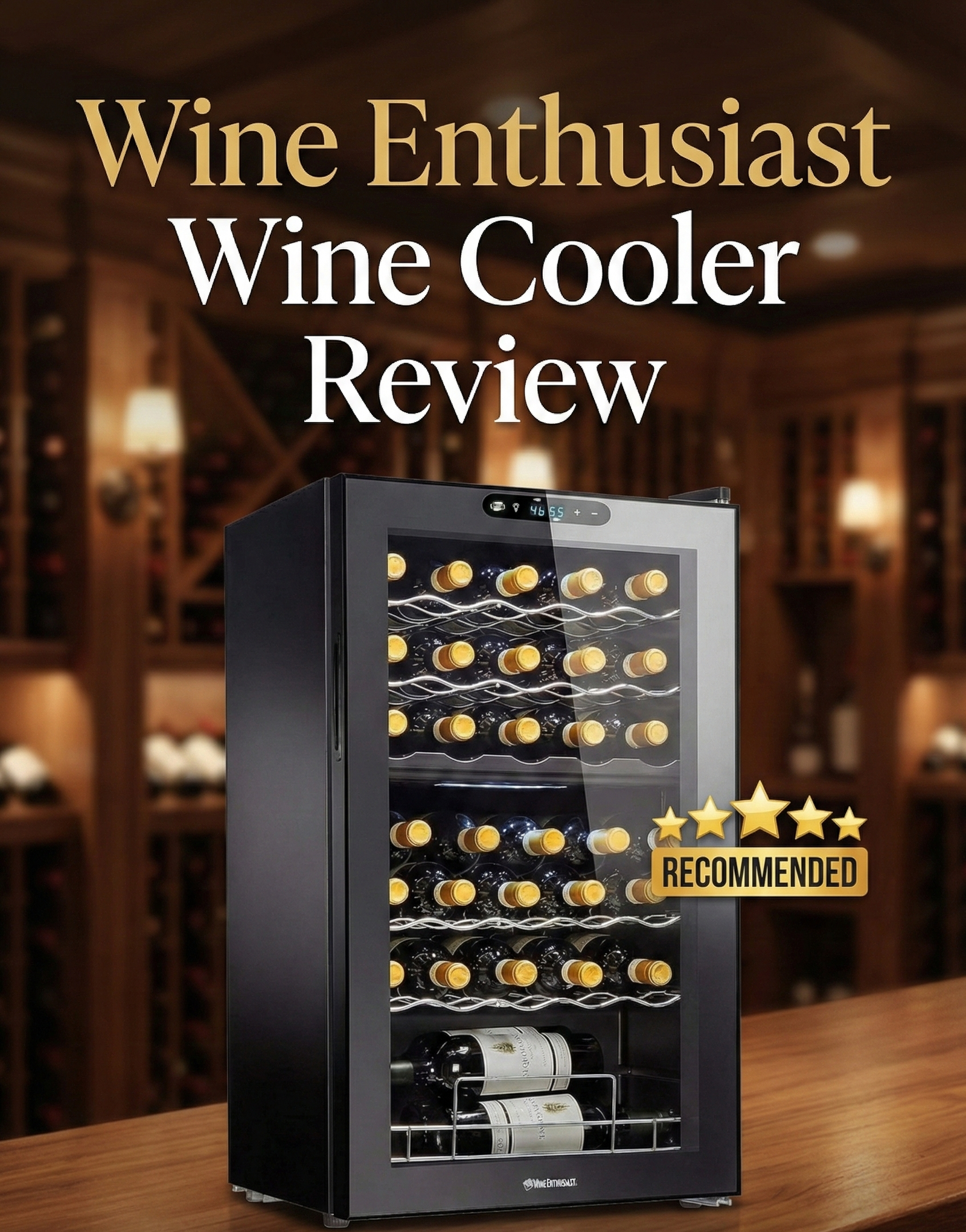wine enthusiast wine cooler review