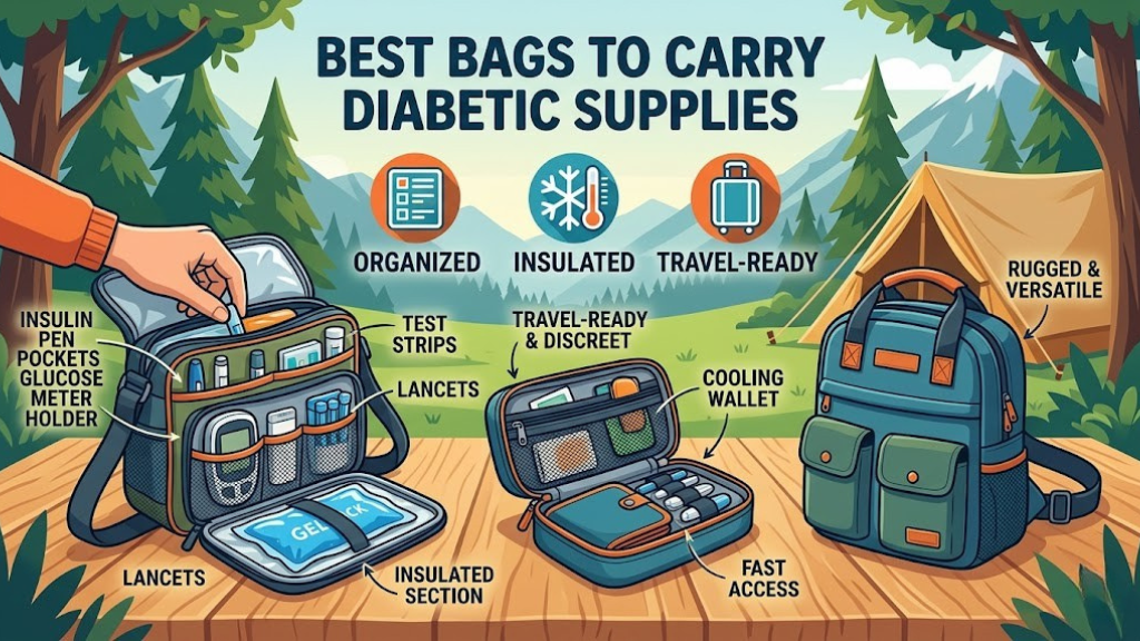 best bag to carry diabetic supplies