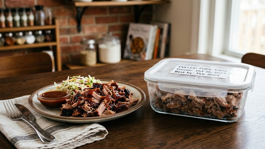 Pulled pork BBQ — can you freeze it?