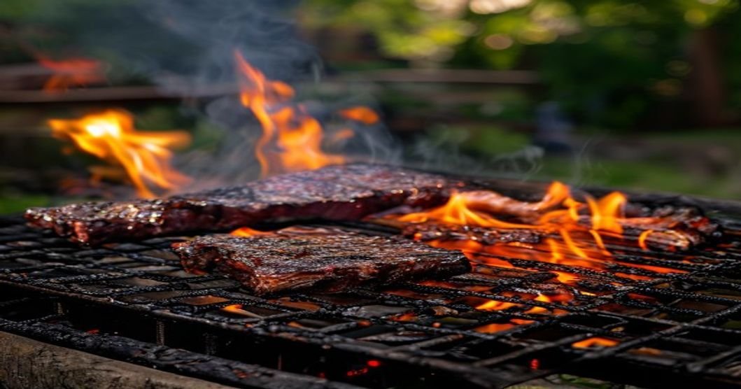 Controlling charcoal grill temperature with vents